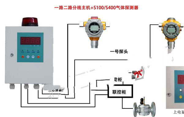 硫化氢检测报警仪-双探头DQ6000库号M408190   