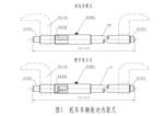 组合式铁路轮对内距尺LLJ-NJ-B库号M325859 