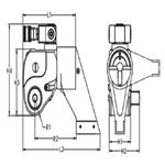 液压扭矩扳手 型号SS12-SDW5库号：M402987 