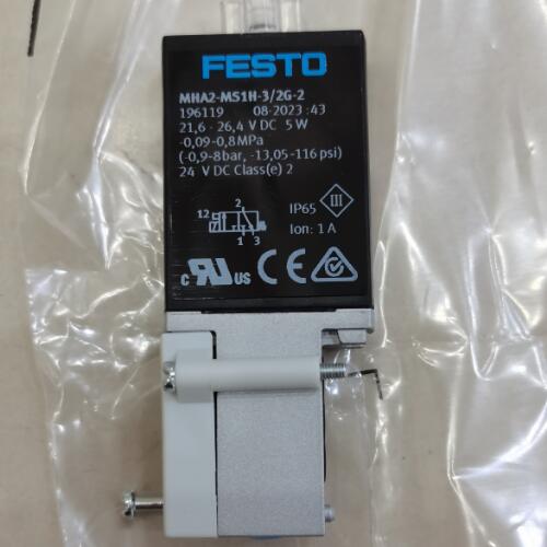 FESTO电磁阀规格型号MHA4-M1H-3/2G-4-K