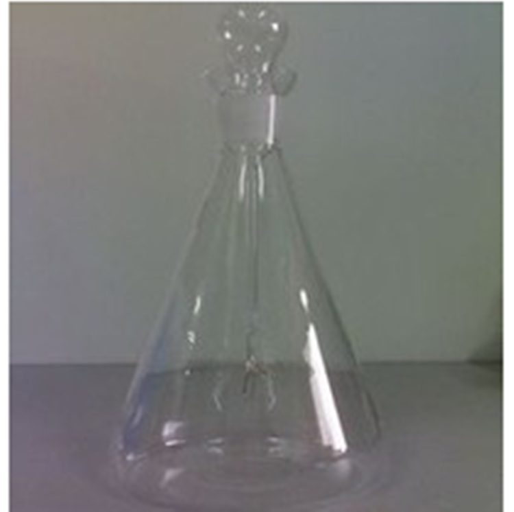 石英氧气燃烧瓶500ML铂金丝库号D367362  