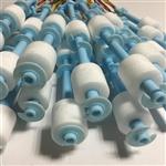 防腐塑料双浮球开关 耐酸碱液位控制器