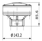 压电式雨量传感器 中西器材 M227248-CG-62