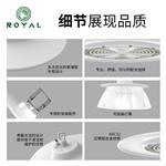 江苏荣亚洁净车间食品工厂厂房专用LED照明灯