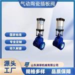 气动耐磨陶瓷双闸板阀