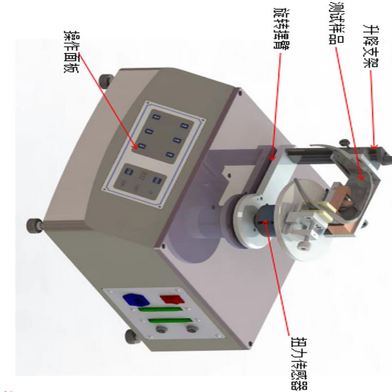 眼鏡轉(zhuǎn)軸鉸鏈扭力試驗(yàn)機(jī)