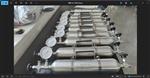 取样钢瓶型号BPY-G1000库号：D409084   