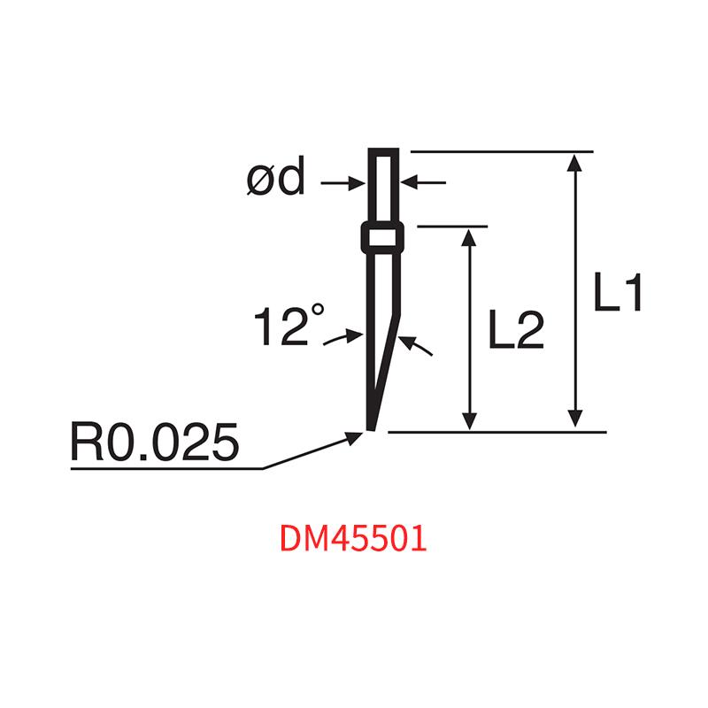 ACCRETECH东京精密粗糙度仪测针DM45502