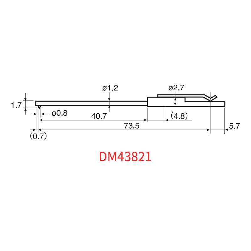 ACCRETECH东京精密粗糙度仪测针DM43821