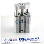 DEKEXI电磁阀CDQMB20-10微小气缸