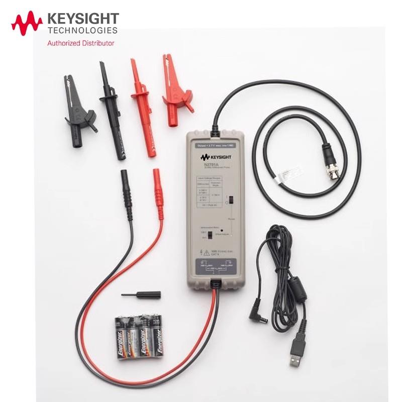 是德Keysight示波器高压差分探头N2791A新