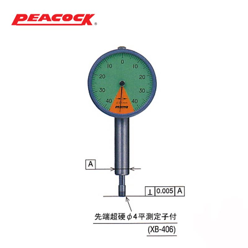 日本 PEACOCK孔雀标准千分表47Z
