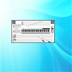 数码立体声音乐电子示教板 型号:WJ901-88