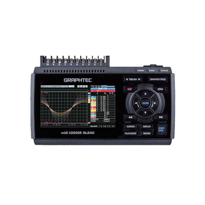 日本 GRAPHTEC图技温度记录仪GL260