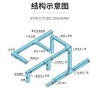 工厂生产 加厚型 100*50 镀锌托盘式桥架