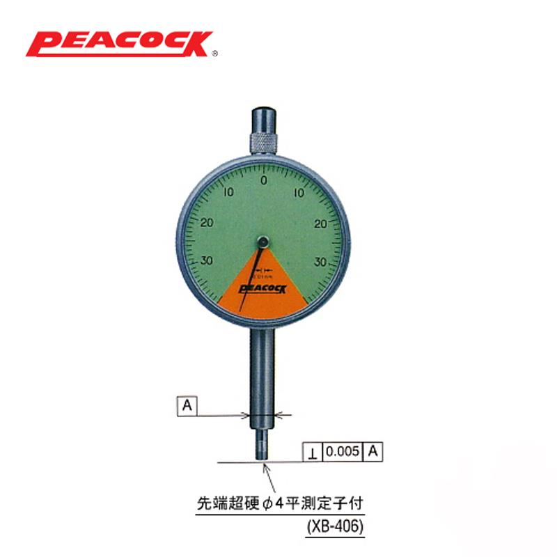 日本 PEACOCK孔雀标准千分表107Z 