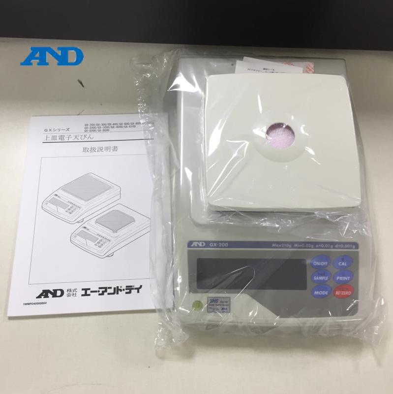 日本AND艾安得多功能精密电子天平GX-203A