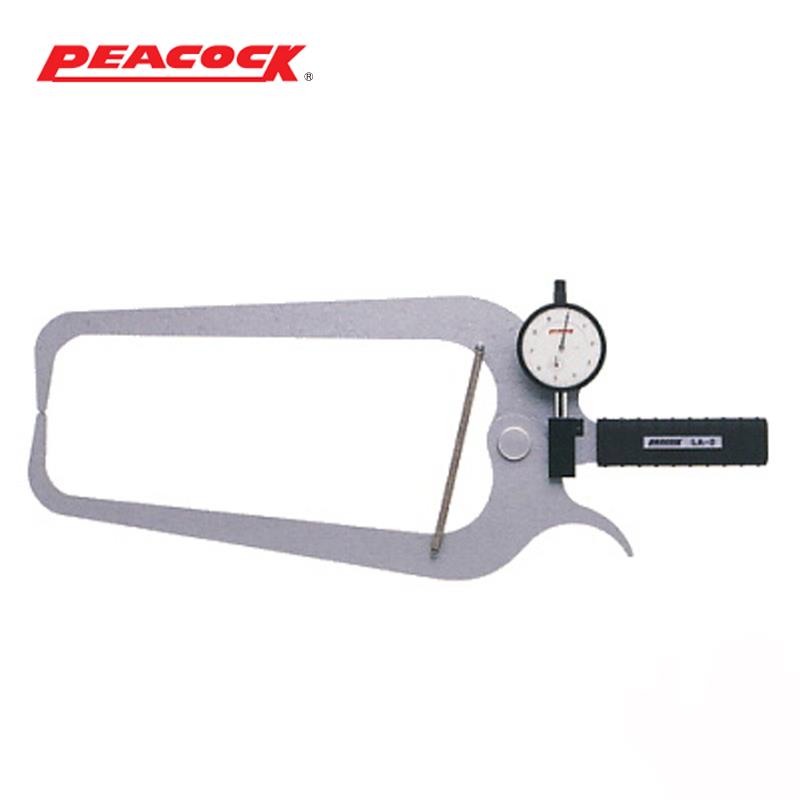 日本 PEACOCK孔雀百分表卡尺LA-2