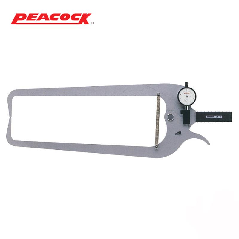 日本 PEACOCK孔雀百分表卡尺LA-3