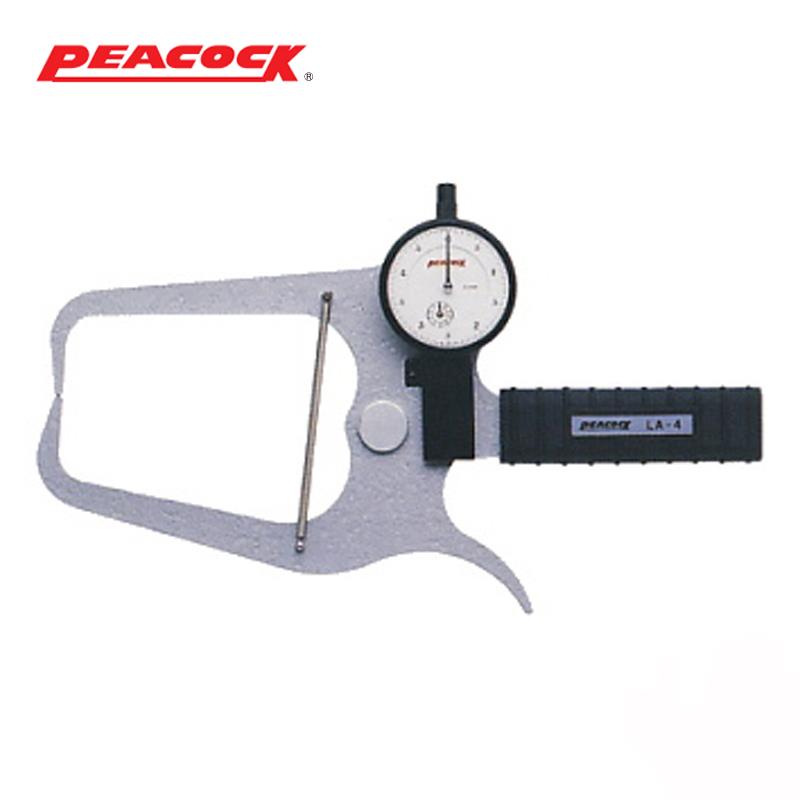 日本 PEACOCK孔雀百分表卡尺LA-4
