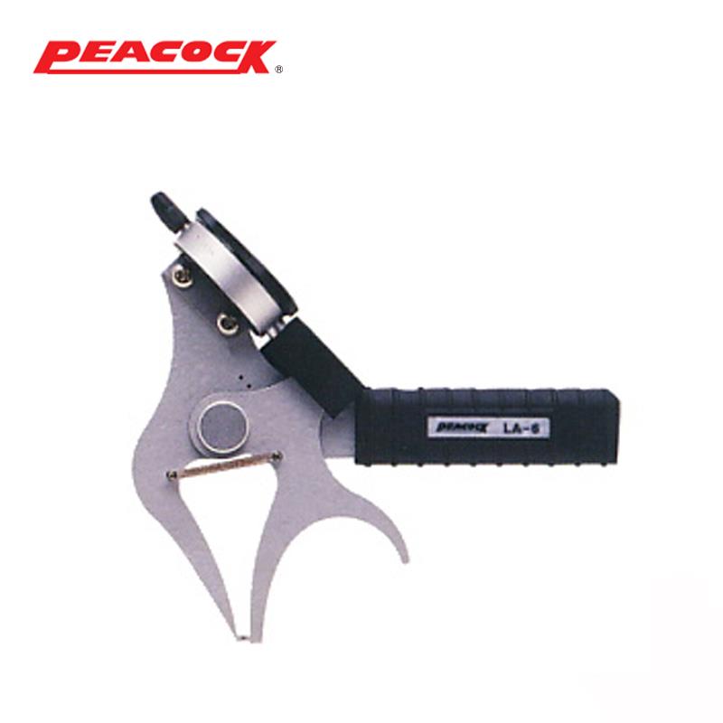 日本 PEACOCK孔雀百分表卡尺LA-6 
