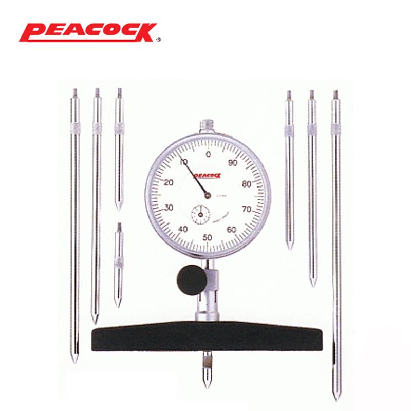 日本 PEACOCK孔雀表盘深度计T-1