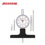 日本 PEACOCK孔雀表盘深度计T-1W 