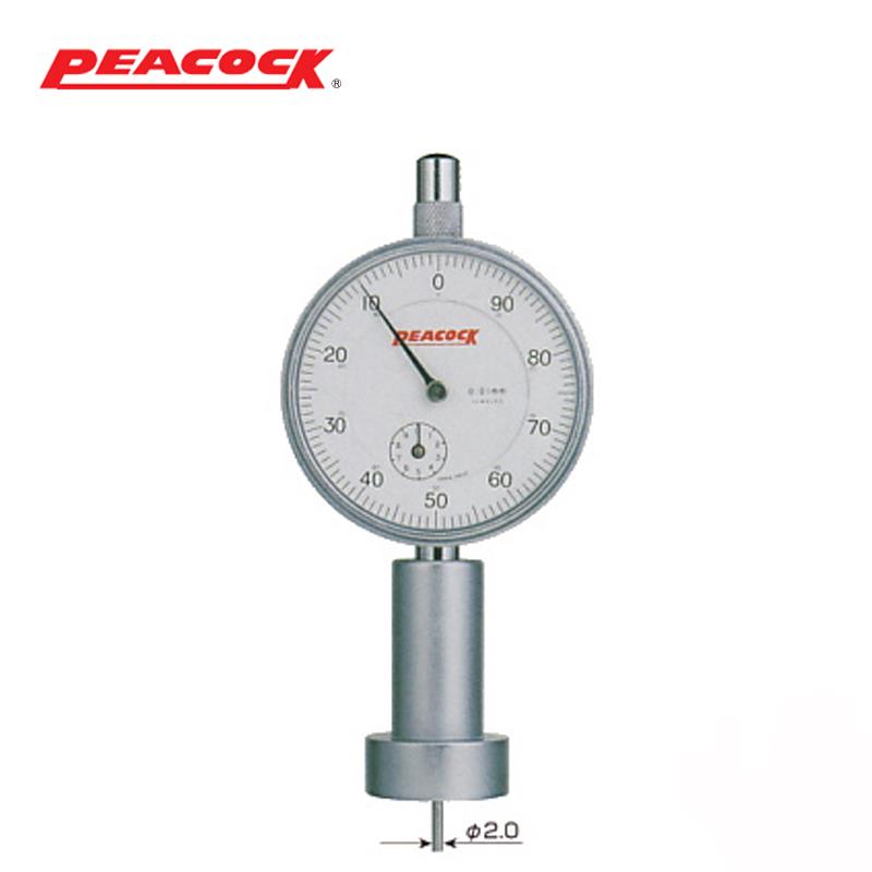 日本 PEACOCK孔雀表盘深度计T-6A