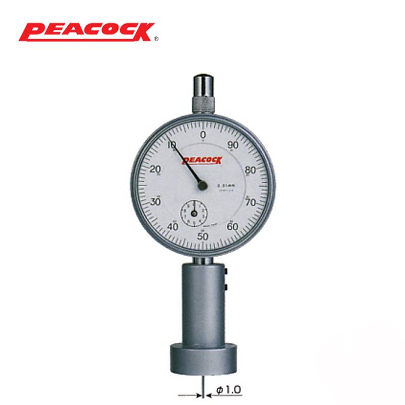 日本 PEACOCK孔雀表盘深度计T-6B