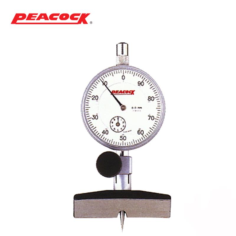 日本 PEACOCK孔雀表盘深度计T-3