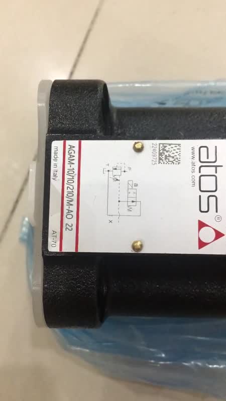 安装使用ATOS溢流阀AGAM-10/210/V