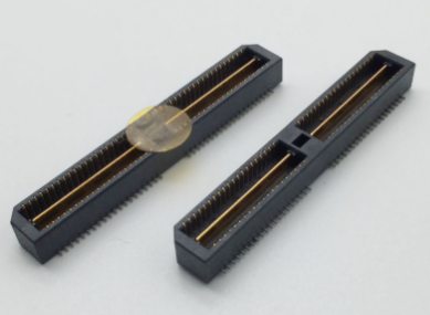 0.5mm单槽侧插板对板连接器