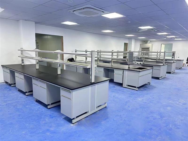 北京钢木实验桌实验台边台边柜家具
