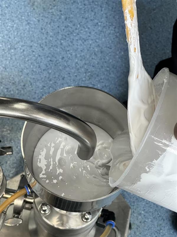 PVDF隔膜浆料在线式研磨分散机