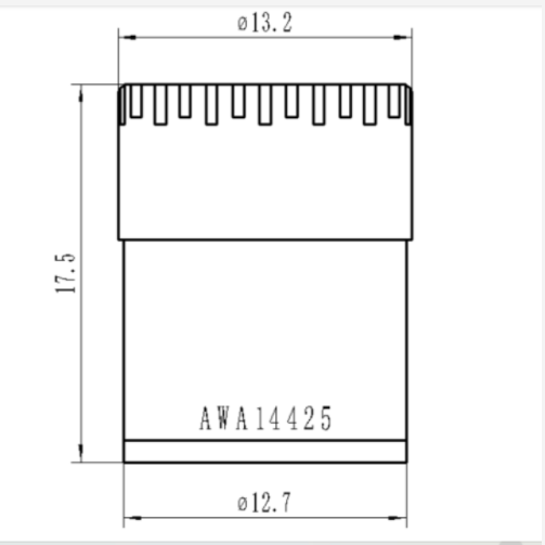 测量传声器 型号:HA044-AWA14425