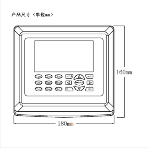 在線聲波濃度計（中西器材） 型號:HFMH-01A