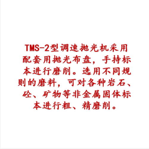 台式调速抛光机 型号:TMS-2库号：M410003