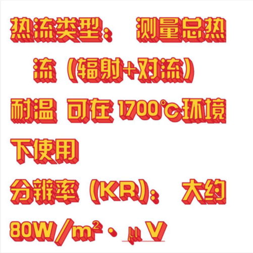 高温辐射热流传感器 型号:DLW01-HT50-M24