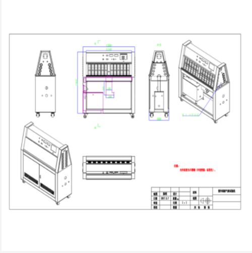 紫外老化试验机（中西器材） 型号:LD-UV-1C