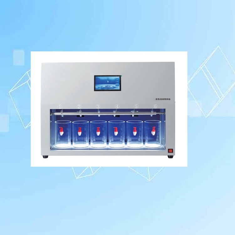 六联混凝搅拌器 型号:ZKS-Ⅰ-6L