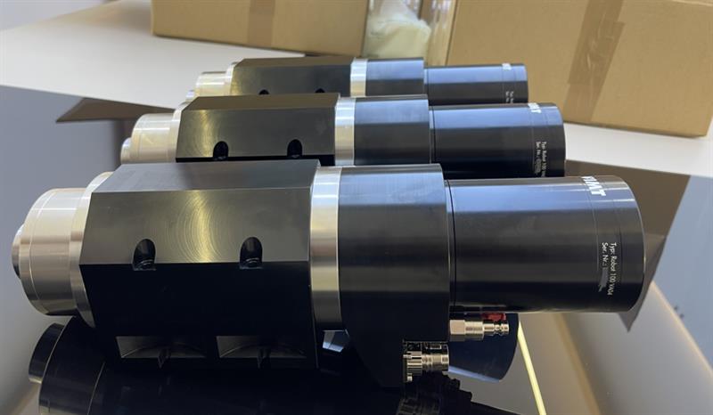 100mm大功率水冷机器人打磨切削电主轴