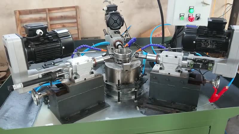  轴承圈－3轴气动自动钻孔机钻床 优博世特