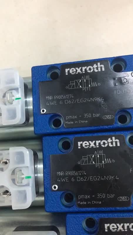 Rexroth伺服换向阀4WE 6 D62/EG24N9K4