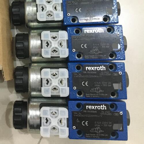 力士乐三通减压阀特点4WE6D62/EG220N9K4/V