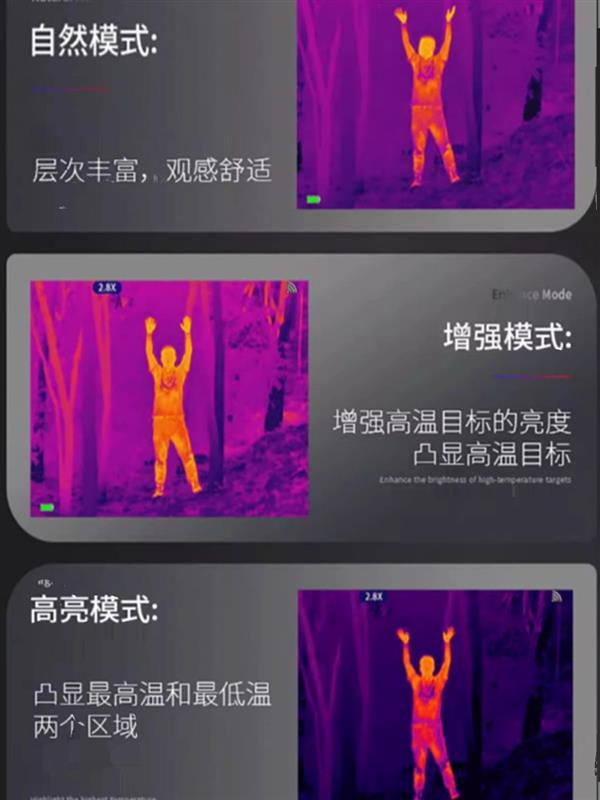 Guide高德智感红外热像仪户外夜视仪TD421
