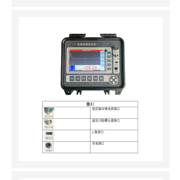 电力电缆故障测试仪（中西器材） SLDB-0688