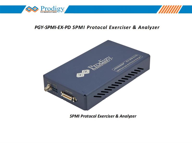 Prodigy SPMI协议分析仪及训练器