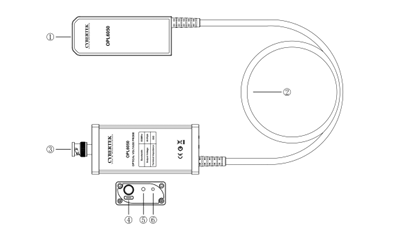 OPL6015 光隔离电压探头