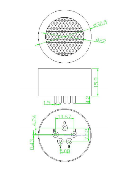 R134a冷媒传感器扩散式红外气体检测
