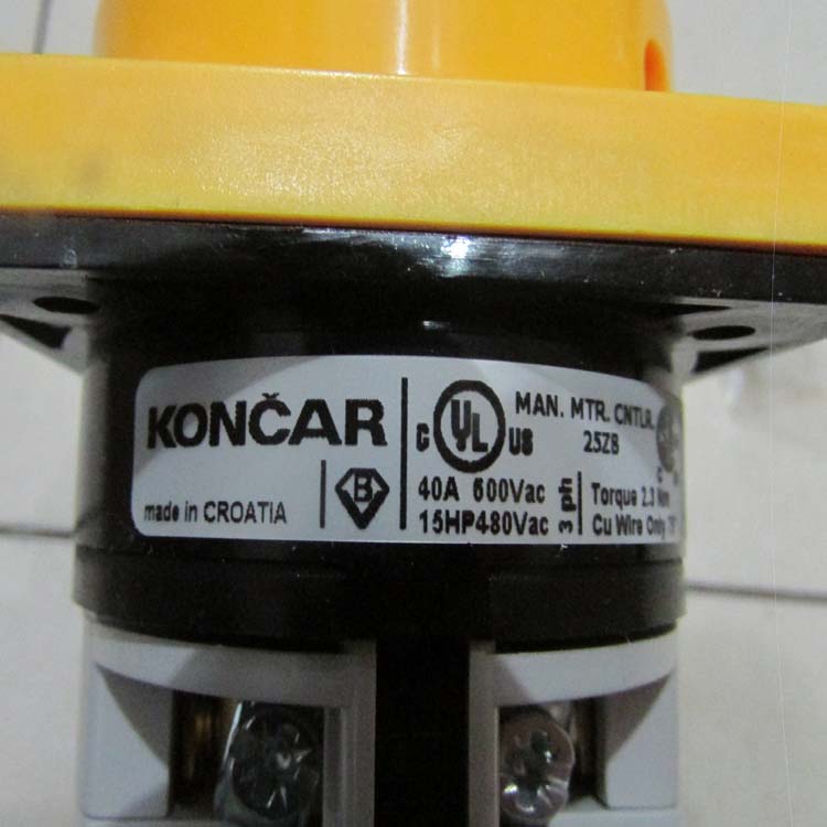 KONCAR MES安全開安4G10N 700 R